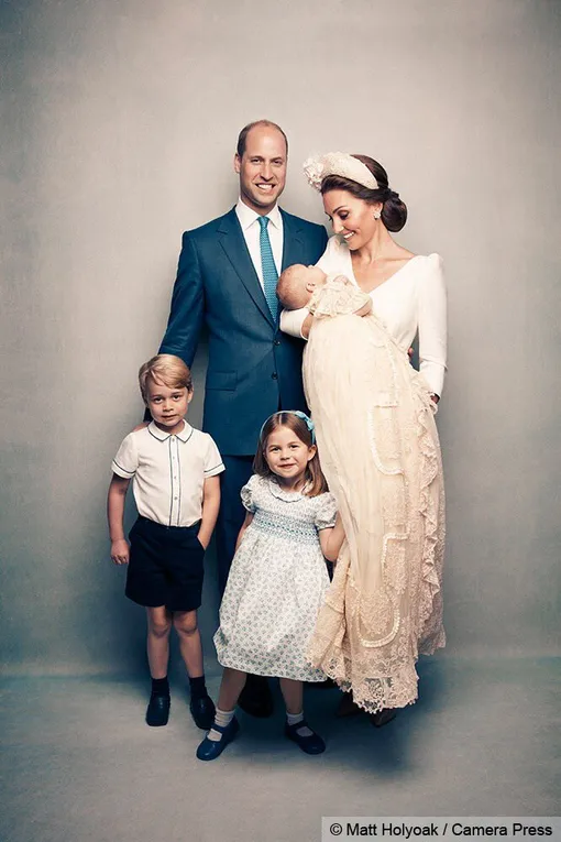 Принц Уильям и Кейт Миддлтон с детьми — Джорджем, Шарлоттой и Луи