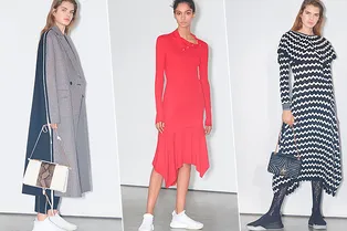 Тренды 2018: 40 луков Stella McCartney с кружевом, леопардом и принтом «шеврон»