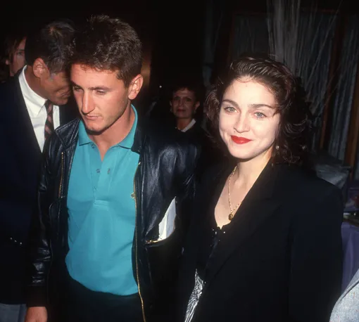 Шон Пенн и Мадонна 1990 год