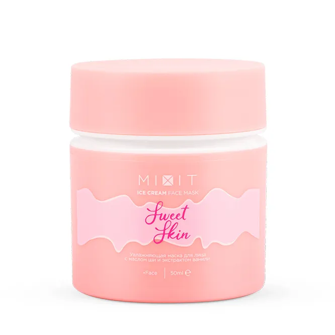 Увлажняющая маска для лица Sweet Skin Ice Cream, Mixit