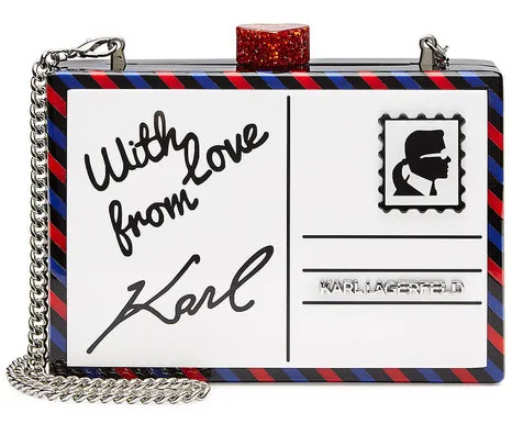 Клатч-письмо, Karl Lagerfeld