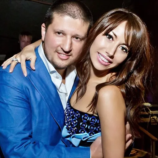 Ренат Агзамов с женой