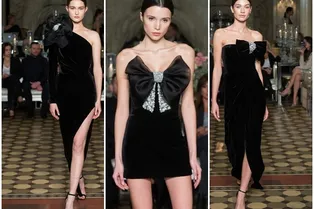 Тотально в черном: 16 коктейльных платьев с показа Anastasia Zadorina