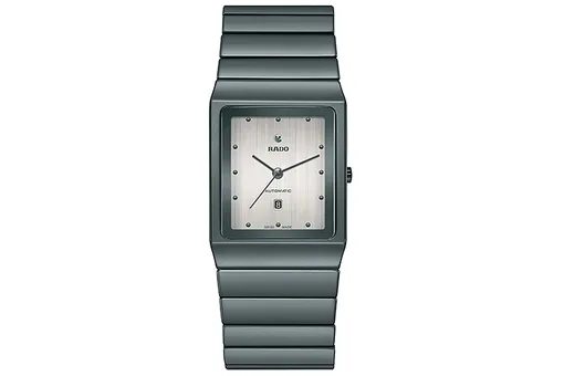 Часы из серой матовой высокотехнологической керамики, Rado, 161 200 руб., Rado