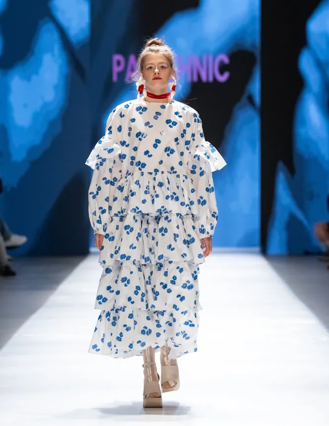 Показ бренда Paseshnic на Московской неделе моды
