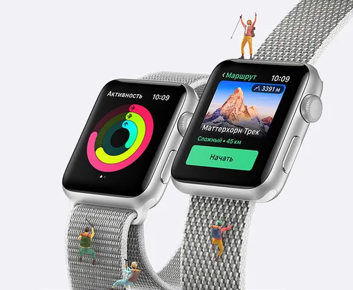 Смарт-часы Apple Watch Series 3, от 24 490 рублей