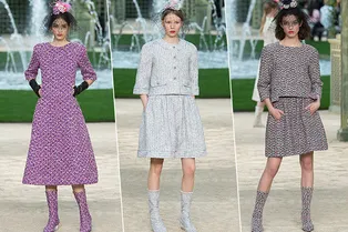 Жизнь в розовом цвете: 32 образа Chanel, вдохновленных французскими садами