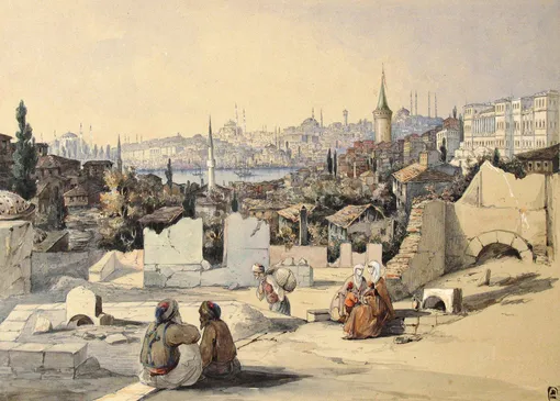 «Константинополь», А. Корсаков. 1848, из собрания Государственного Русского Музея