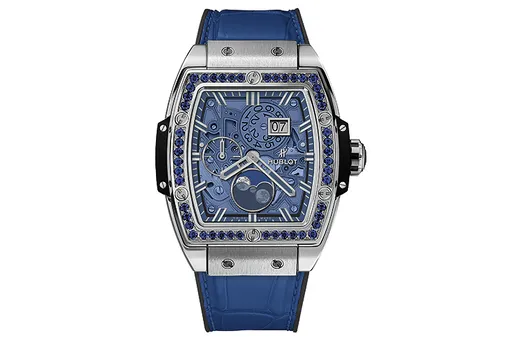 Титановые часы с сапфирами, Hublot, 1 299 000 руб., Hublot