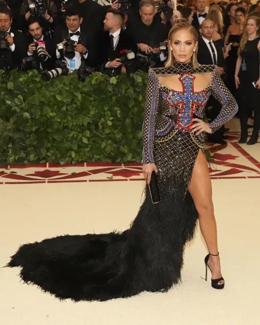 Дженнифер Лопес на Met Gala в 2018 году