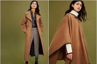 В стиле 70-х: 5 осенних образов с кейпами, пальто и пиджаками Pennyblack
