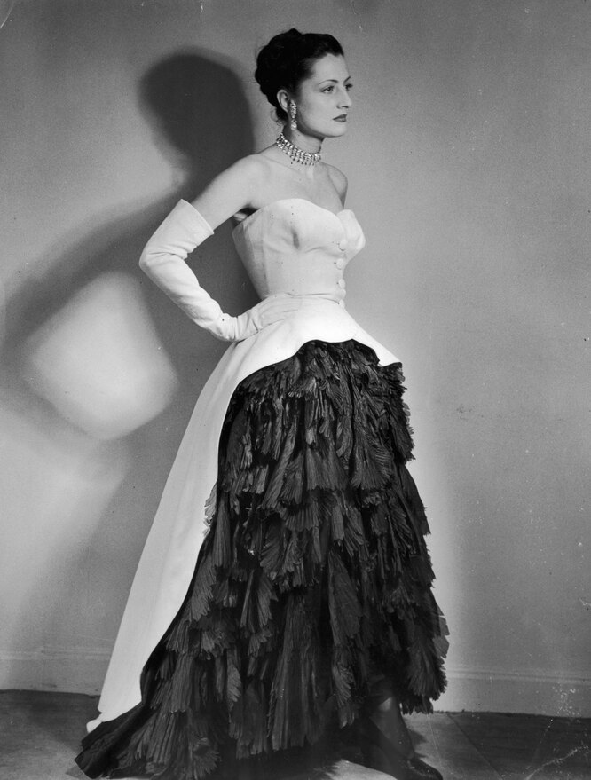Вечернее платье Balenciaga, 1951 год