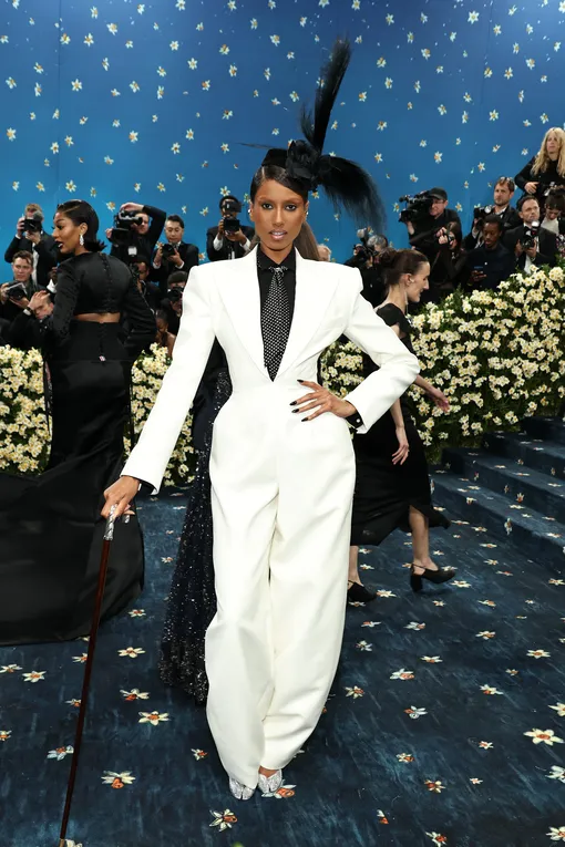 Иман Хаммам на Met Gala-2025 Иман Хаммам на Met Gala-2025