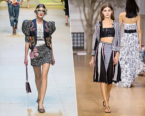 Dolce & Gabbana и Oscar de la Renta Dolce & Gabbana и Oscar de la Renta