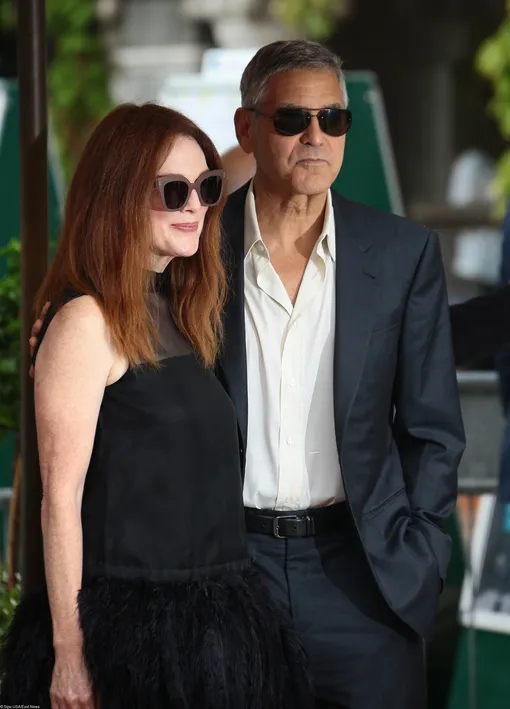 Джулианна Мур и Джордж Клуни