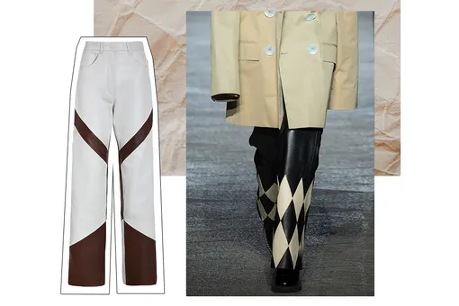 Как выглядят самые модные кожаные брюки