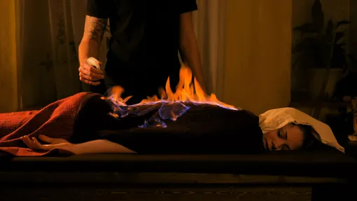 Огненный массаж