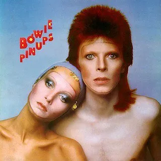 Манекенщица Твигги на обложке альбома Дэвида Боуи «Pinups»