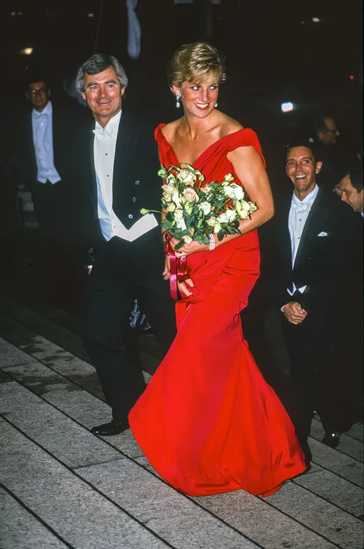 Принцесса Диана в 1990 году