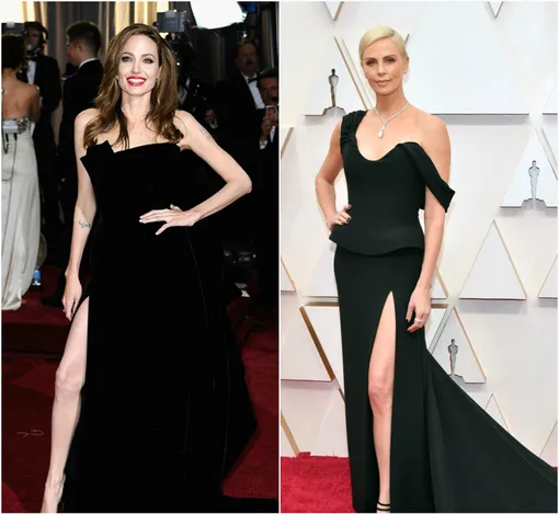 Шарлиз Терон повторила образ Анджелины Джоли с премии «Оскар-2012»