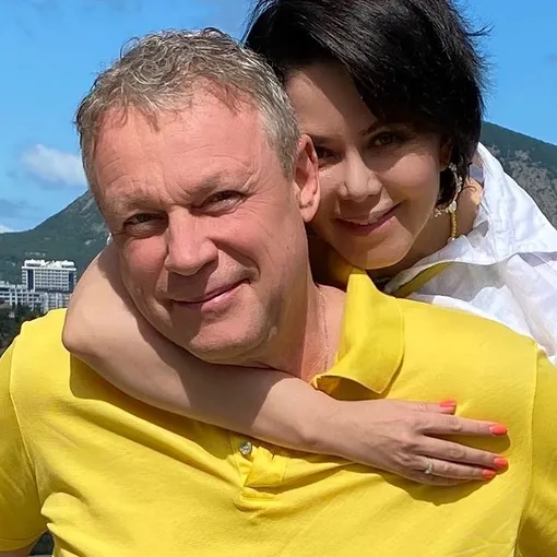 Сергей Жигунов с женой