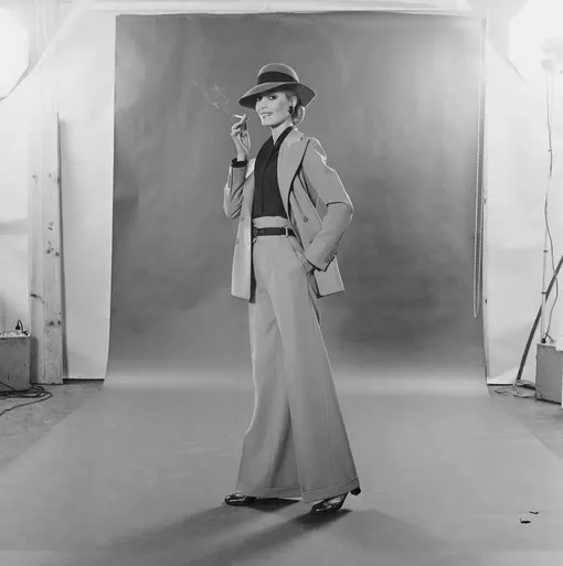 Женский брючный костюм Yves Saint Laurent, 1970 год