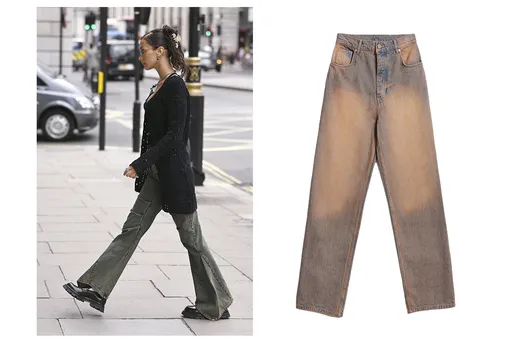 Что такое «грязные» джинсы — и почему это главный тренд весны-2023
