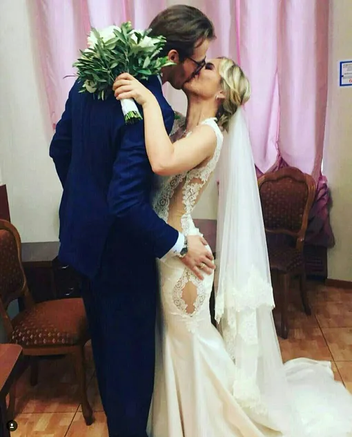 Свадебное фото Пелагеи и Ивана Телегина