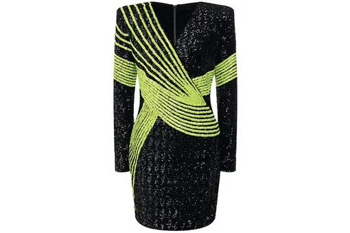 Платье из полиамида и эластана, Balmain, 326 500 руб., ЦУМ Платье из полиамида и эластана, Balmain, 326 500 руб., ЦУМ