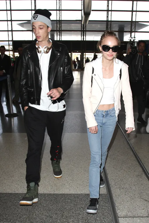 Эш Стаймест и Лили-Роуз Депп