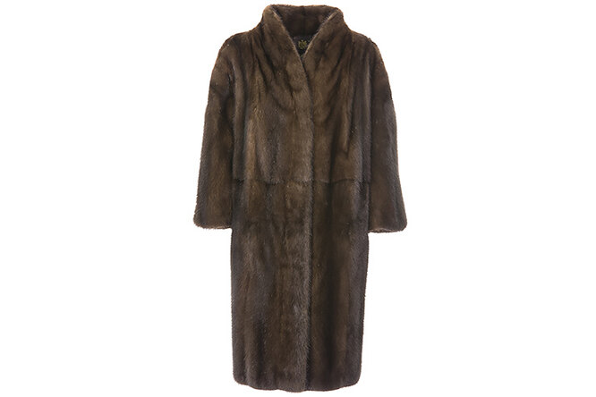 Пальто из меха североамериканской норки NAFA, Braschi, 450 000 руб., Braschi