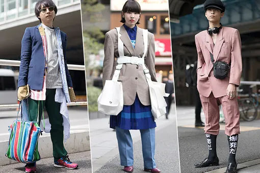 Ветер с Востока: 5 идей, как носить «папин пиджак» на примере азиатских модников