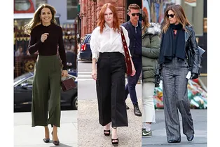 Самые модные женские брюки: какие модели выбирают Синди Кроуфорд, Кейт Миддлтон и другие звездные модницы
