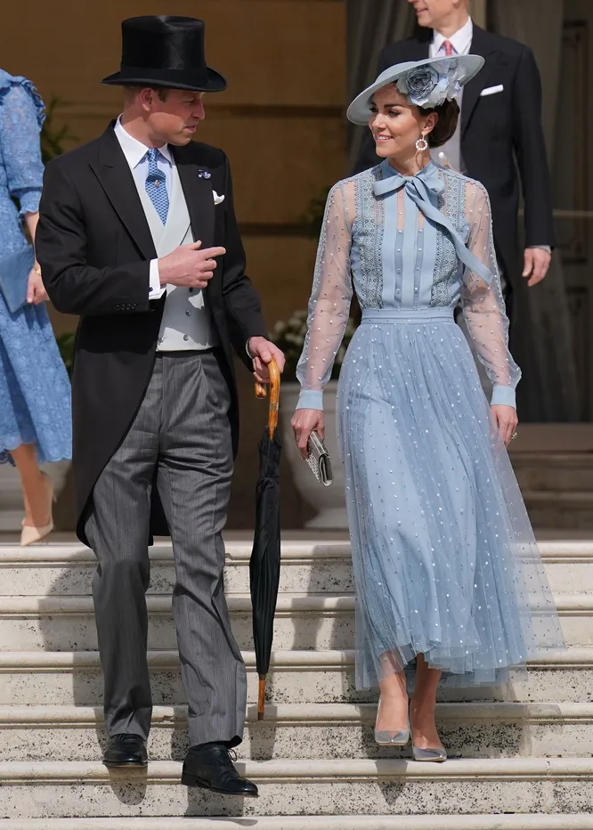 Кейт Миддлтон и принц Уильям в 2023 году