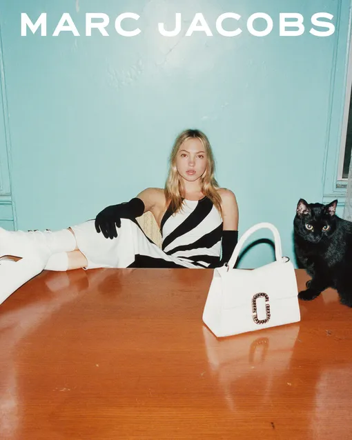Лила Мосс для рекламной кампании Marc Jacobs Лила Мосс для рекламной кампании Marc Jacobs
