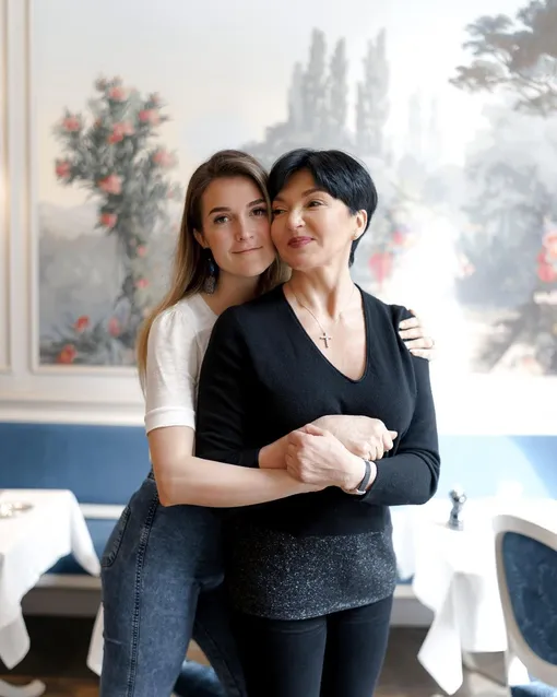 Алина Топалова с мамой Алина Топалова с мамой