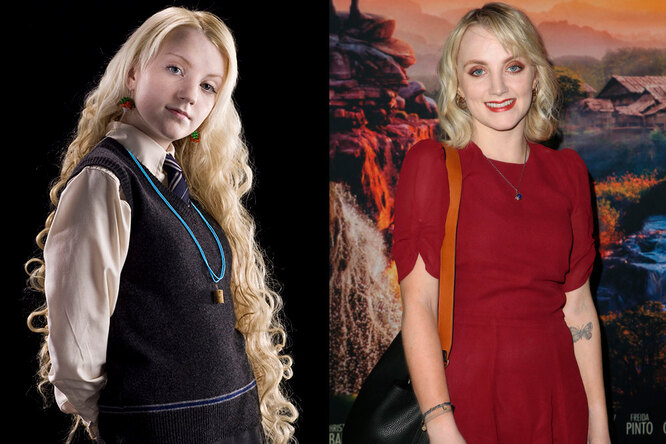 Эванна Линч тогда и сейчас Эванна Линч тогда и сейчас