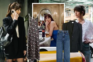 Как в ромкоме: разбираем образы Дакоты Джонсон из «Материалистки» Как в ромкоме: разбираем образы Дакоты Джонсон из «Материалистки»