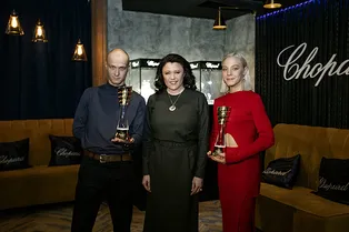 Алена Михайлова и Юрий Борисов стали лауреатами премии Chopard Talent Award