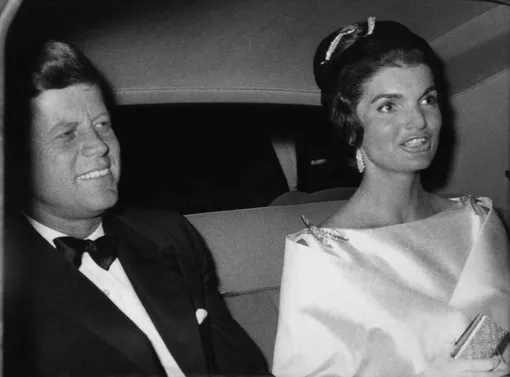 Джон Кеннеди с женой