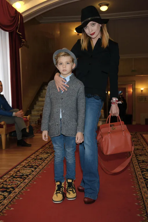 Ольга Дроздова с сыном