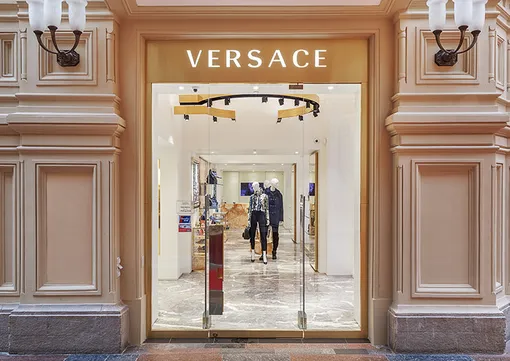 Новый бутик Versace в ГУМе
