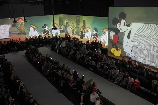 Показ Alexander Terekhov на открытии выставки «Микки Маус. Вдохновляя мир»