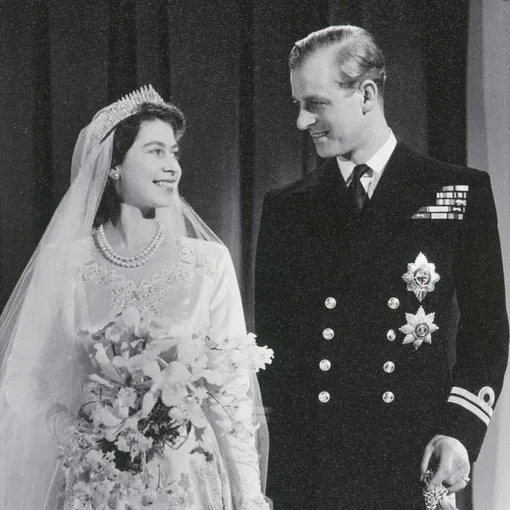 Свадьба королевы Елизавета II и принца Филиппа, 1957