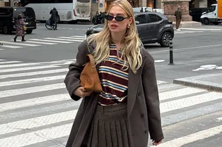 С чем носить шерстяное пальто осенью С чем носить шерстяное пальто осенью