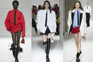 Галстук — самый модный аксессуар сезона. И Valentino уже знают, с чем его носить Галстук — самый модный аксессуар сезона. И Valentino уже знают, с чем его носить