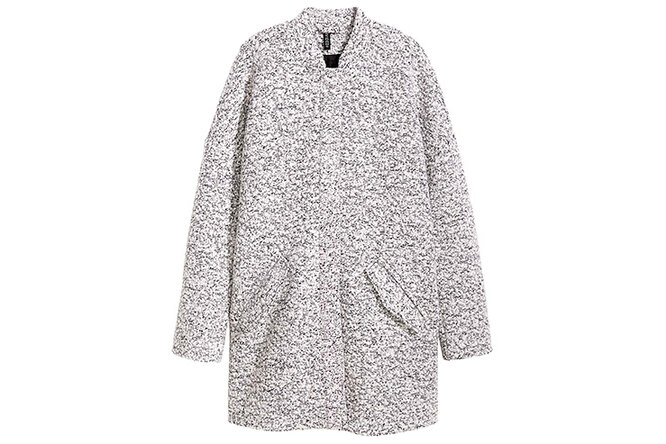 Пальто из хлопка, шерсти и полиэстера, H&M, 3999 руб., H&M.