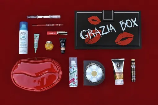 Разбираем праздничный бьюти бокс GRAZIA BOX LOVE SPELL