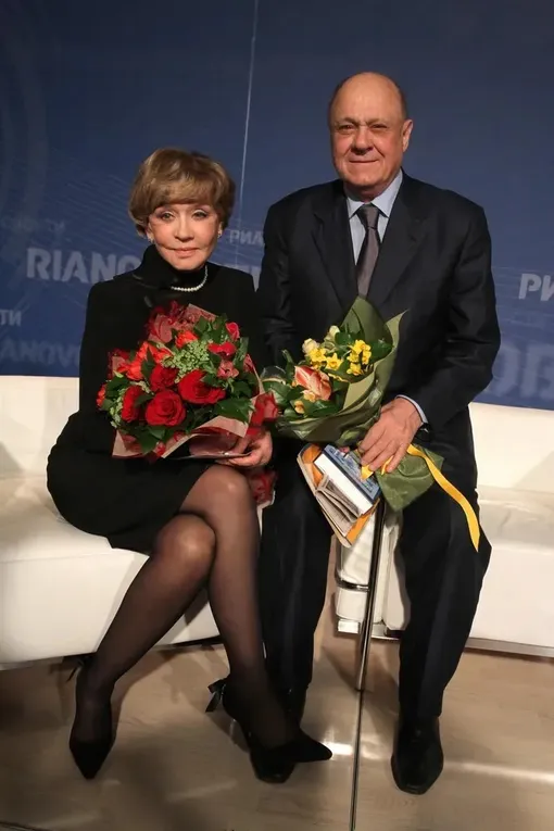 Вера Алентова и Владимир Меньшов Вера Алентова и Владимир Меньшов