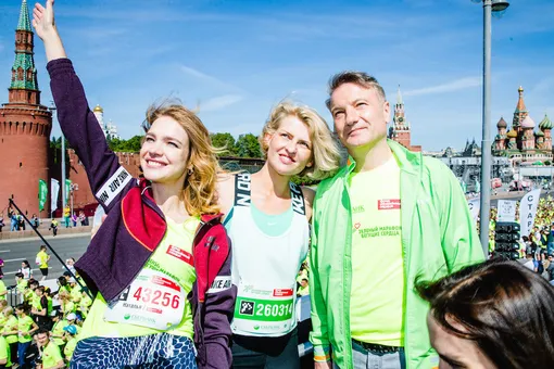 Зеленый марафон «Бегущие сердца» собрал 15 тысяч человек в Москве